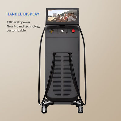 Salon Permanent Laser Hair Removal Machine 1200W With 15 Inch Touch Screen